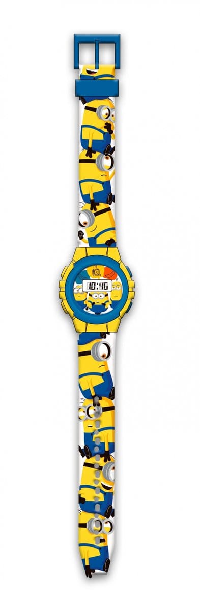 Pixar Horloge Minions Junior Digitaal 29 Cm Rubber Geel