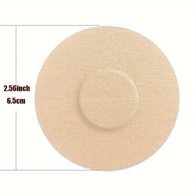 20 Stuks Waterdichte Plakpleisters Voor Freestyle Sensor Libre 3 Cover Overplakker Cgm Tape Zekere Pasvorm 20pcs beige