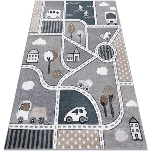 Kleden Rugsx Tapijt FUN Strade voor kinderen, straat, stad 140x190 cm