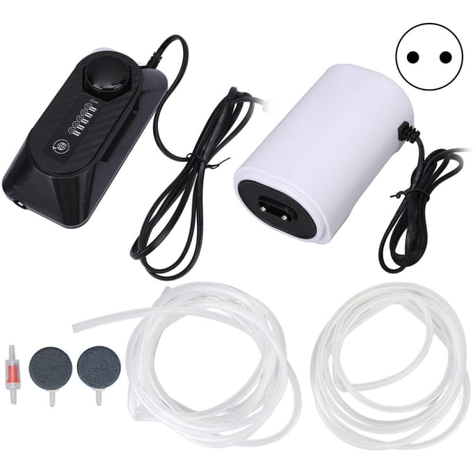 Aquarium Ozonator Verstelbare Waterzuiverende Mini Aquarium Ozon Generator voor Geur Algen Verwijderen white