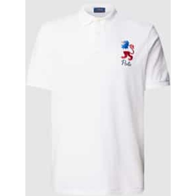 Poloshirt met logostitching