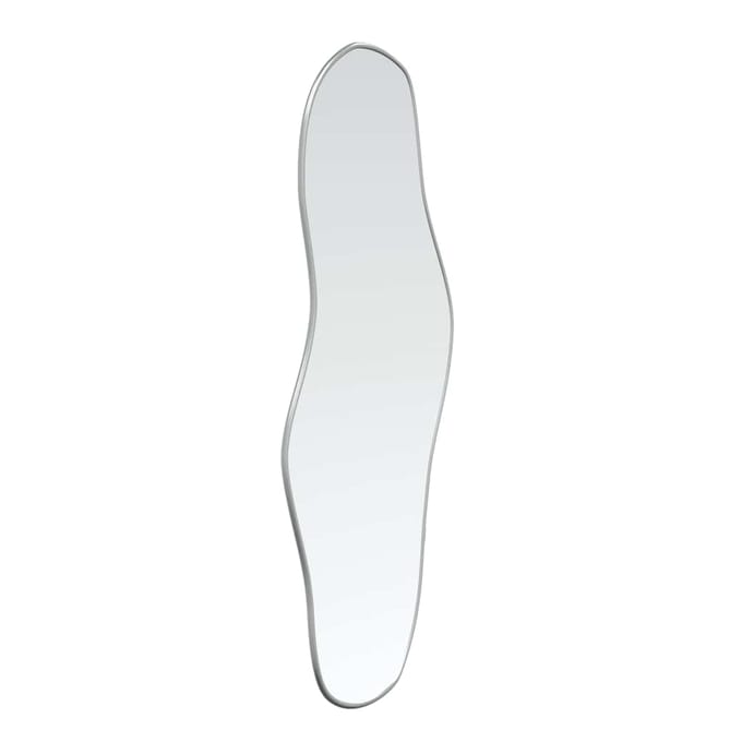 vidaXL - Wandspiegel - 60x25 - cm - zilverkleurig