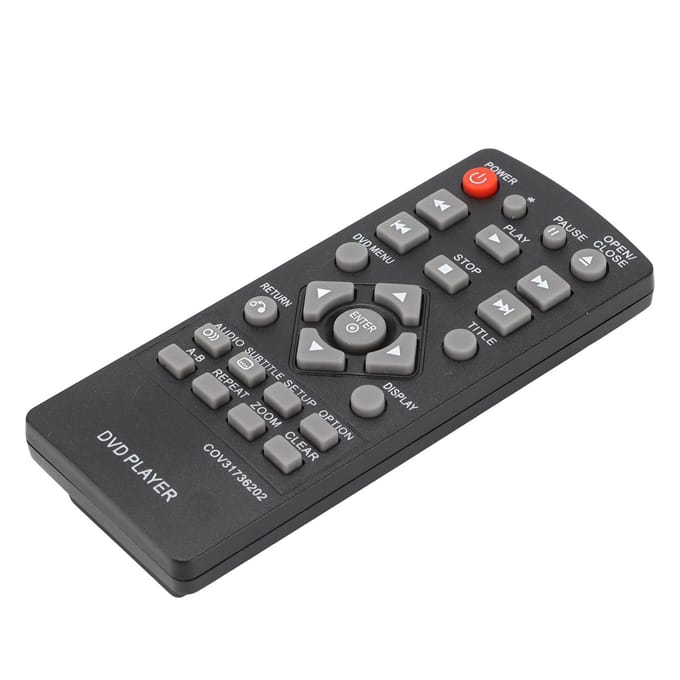 COV31736202 Nieuwe Vervangende Afstandsbediening Geschikt voor LG DP132 DP132NU DVD-speler gray