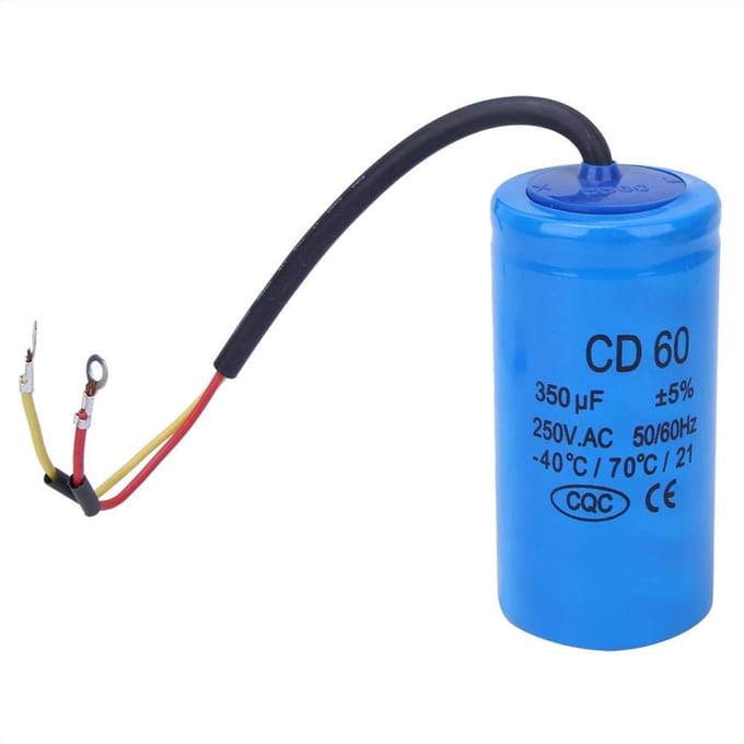 Dailygoody - Ac Motor Startcondensator - 350uF - Explosiebestendig