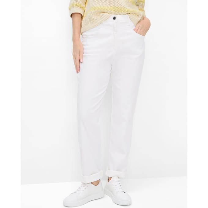 Raphaela by Brax Dames Jeans  Style CAREN NEW white, denim wit, maat 38