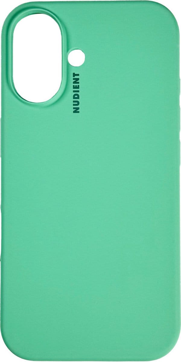 Nudient Base Case geschikt voor iPhone 16 Plus Mint - Groen