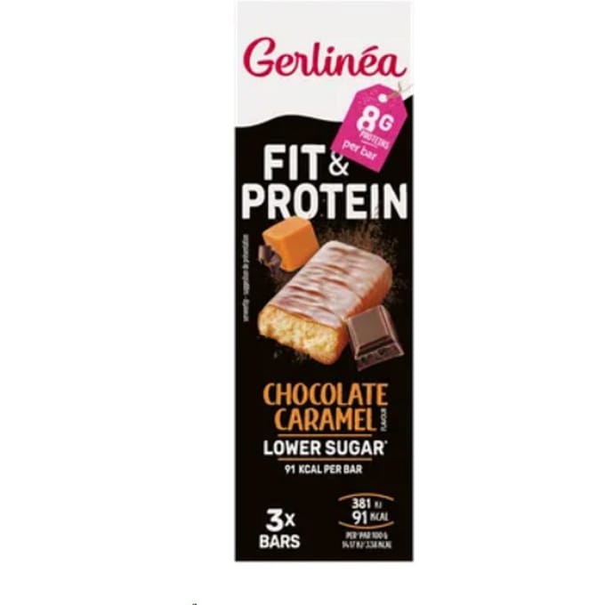 Gerlinéa Fit & Protein Chocolate Caramel 3x23 Voeding