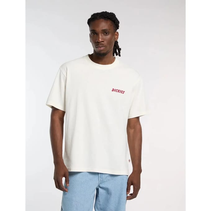 Regular fit T-shirt met motiefprint model 'DRY RIDGE'