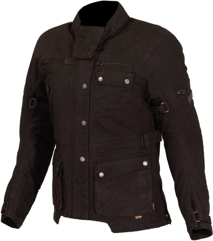 Merlin Mahala D3O Explorer Dames Zwart Textiele Motorjas - Jas