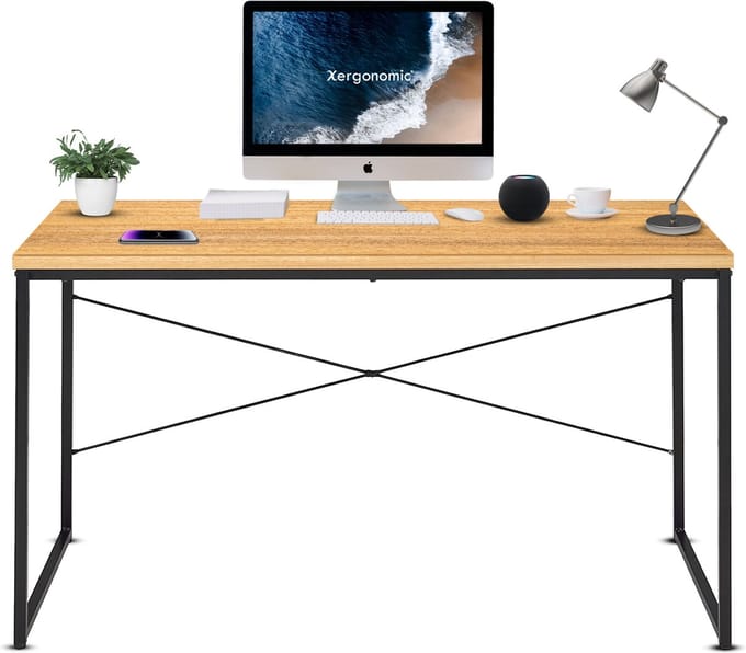 Xergonomic® Bureau - Laptoptafel - Bureautafel - Industrieel Bureau - 120x60x72 cm