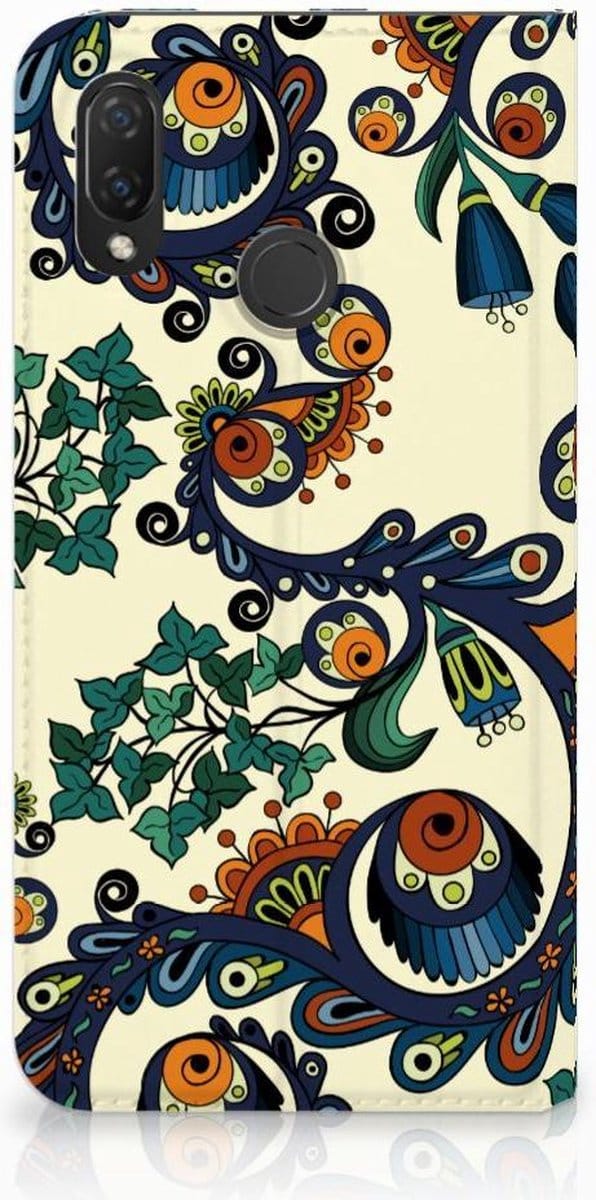 Telefoon Hoesje Huawei P Smart Plus Barok Flower