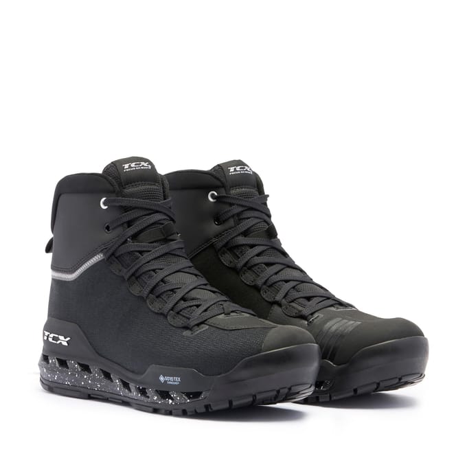 Bottes Moto TCX Climatrek Surround GTX Noir/Blanc 44 black