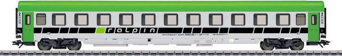 H0 Reiswagen voor Treinset - Schaalmodel - 1 Stuk