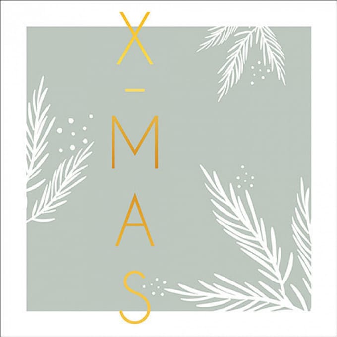 Ambiente - Servetten - X-Mas Green - 25 x 25 cm - Kerst