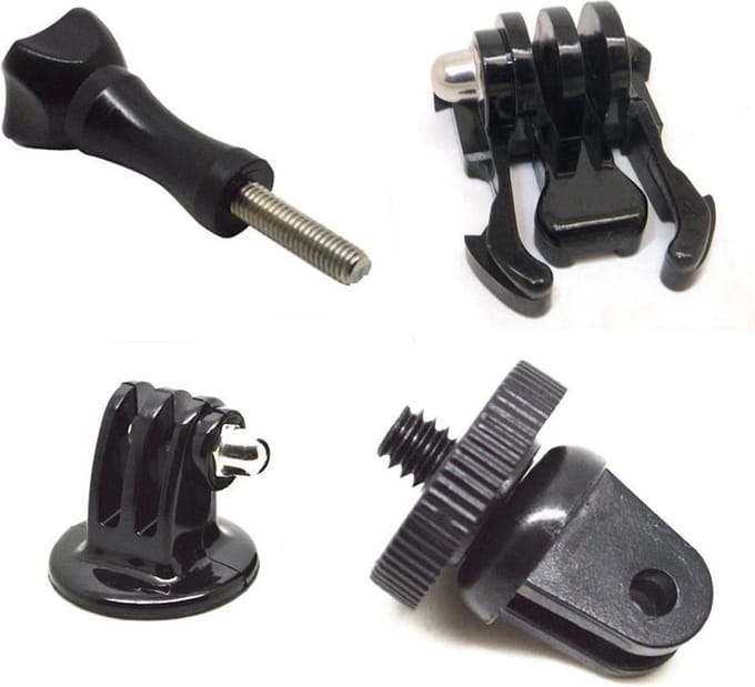 Shop4 - Sony HDR-AS50 Adapter - Schroevenset Zwart