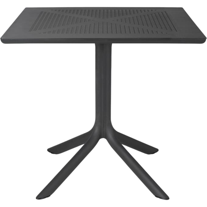 Nardi Clip 70 Bistrotafel - antracite - 80 x 80 cm