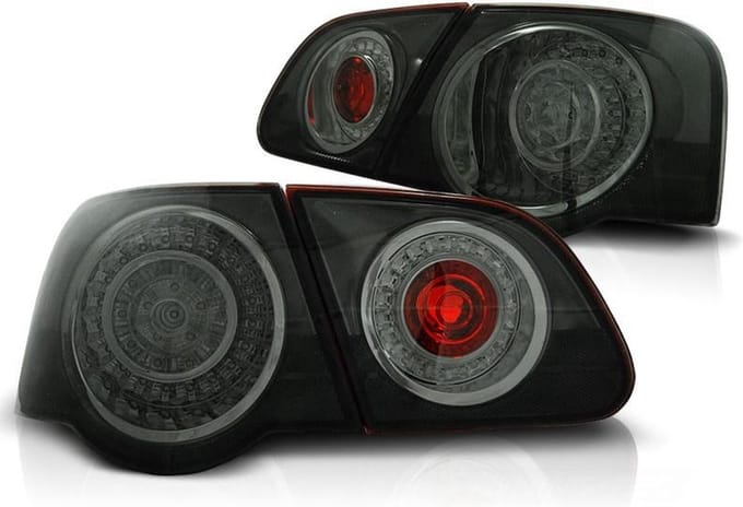 Achterlichten - voor VW PASSAT B6 3C 03/2005-2010 - LED - smoke