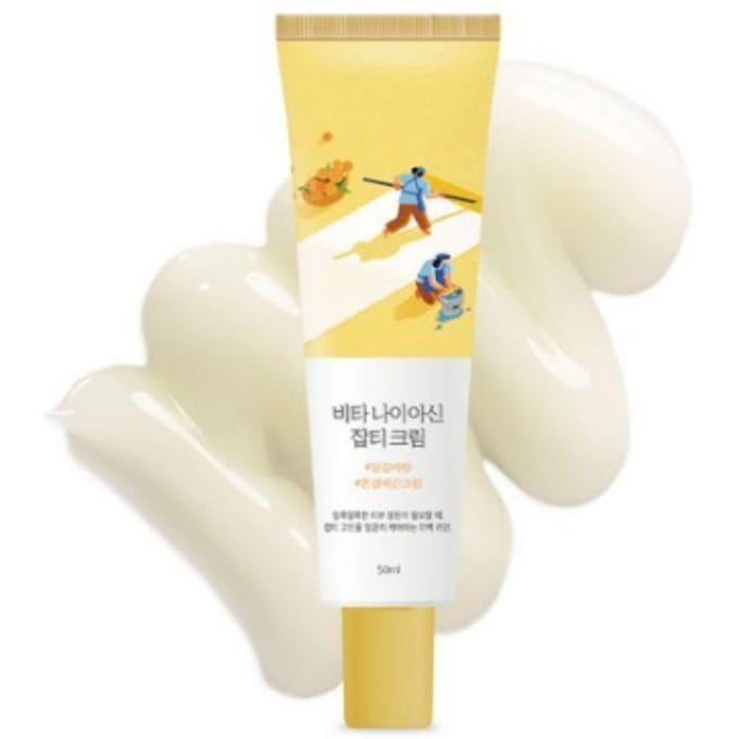 ROUND LAB Vita Niacinamide Donkere Vlekken Crème 50ml – Verhelderende Gezichtscrème voor Ongelijkmatige Huidtoon, Hyperpigmentatie & Stralende Huid white