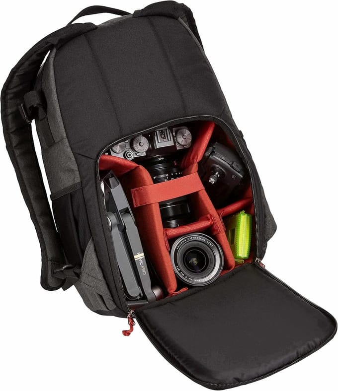 Medium DSLR Camera Rugtas met Drone & Accessoire Vakken