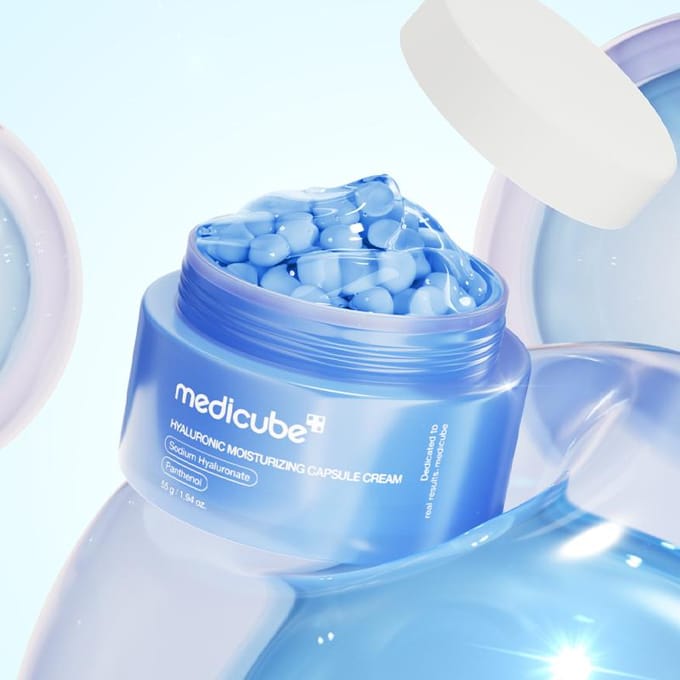 Medicube - Hyaluronic Moisturizing Capsule Cream - 55gr