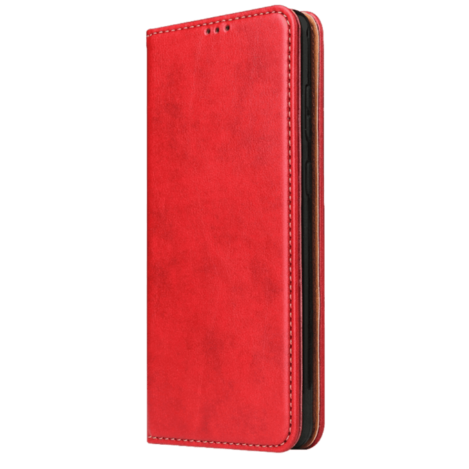 Fierre Shann Samsung Galaxy S20 Slim Wallet Hoesje Rood