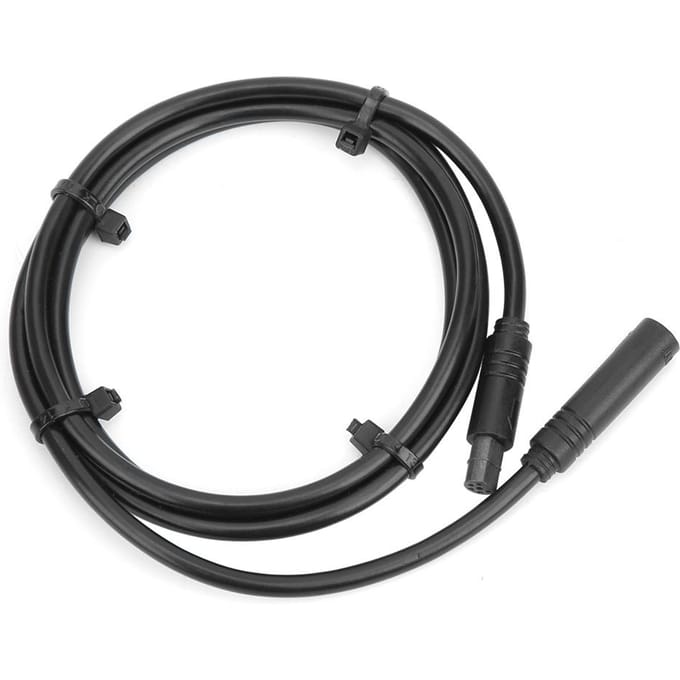 Voor Tongsheng TSDZ2 Middenmotor Instrument Snelheidsmeetsensor 6-aderig Verlengsnoer black