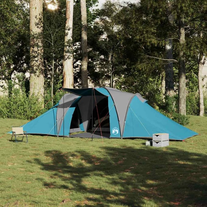 vidaXL - Koepeltent - 6-persoons - waterdicht - blauw