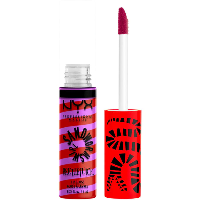 NYX Professional Make-Up Beetlejuice Sandworm Swirl Butter Gloss 03 Red 8 ml