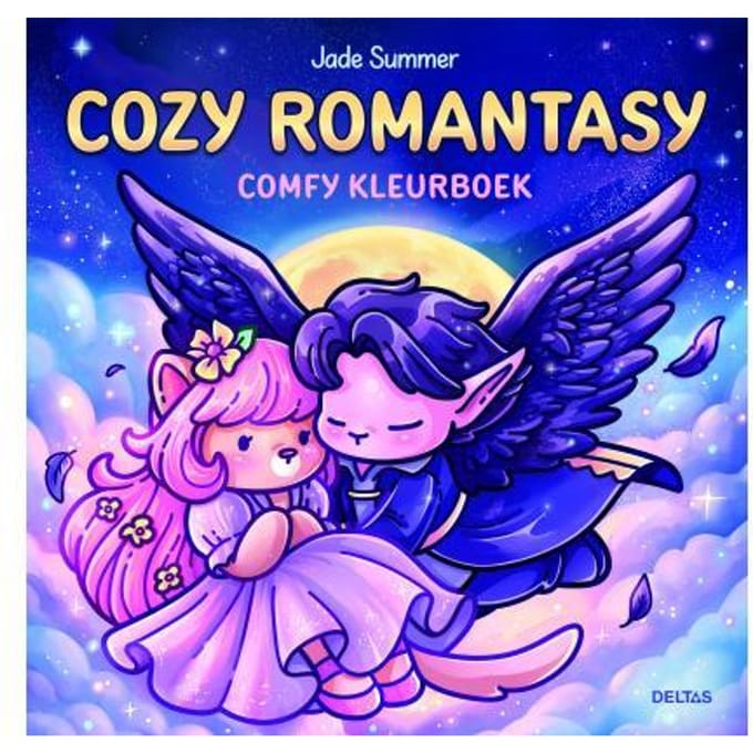 Deltas Cozy Romantasy - Comfy kleurboek Jade Summer Kleurboeken