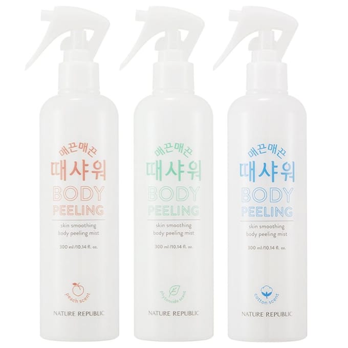 [NATURE REPUBLIC] Brume exfoliante pour le corps lissante pour la peau 300 ml #Cotton
