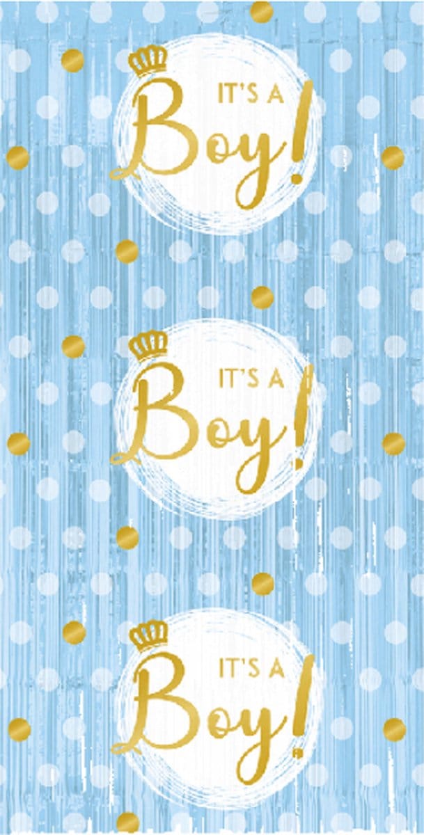 Paperdreams - Deurgordijn It's a boy - 1 x 2 meter