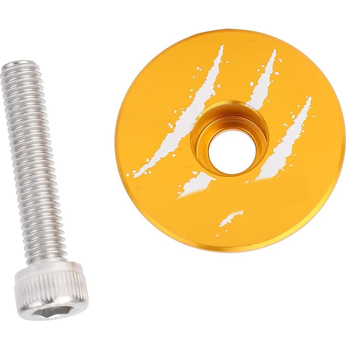 Mountainbike Balhoofdstel Topdeksel Racefiets Aluminiumlegering Voorvork Stuurpen Topdop goud