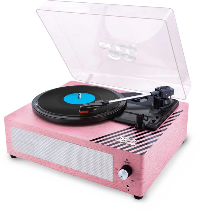 Lisciani - Barbie - Deluxe - Platenspeler
