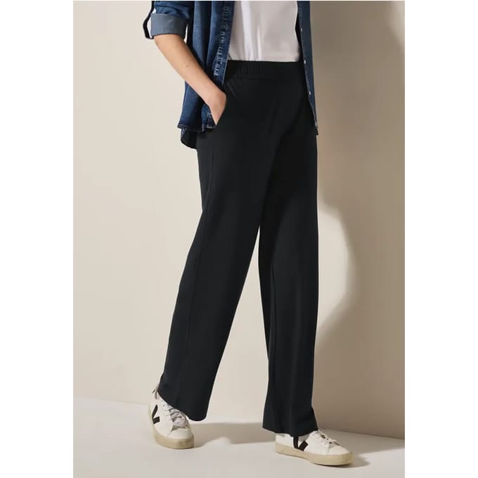 Wide Legs jersey broek