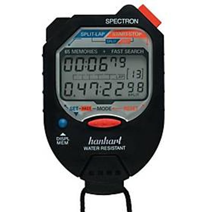 HANHART stopwatch Spectron 1/100 Min.1/100 Sek.dig - 251.1951-00
