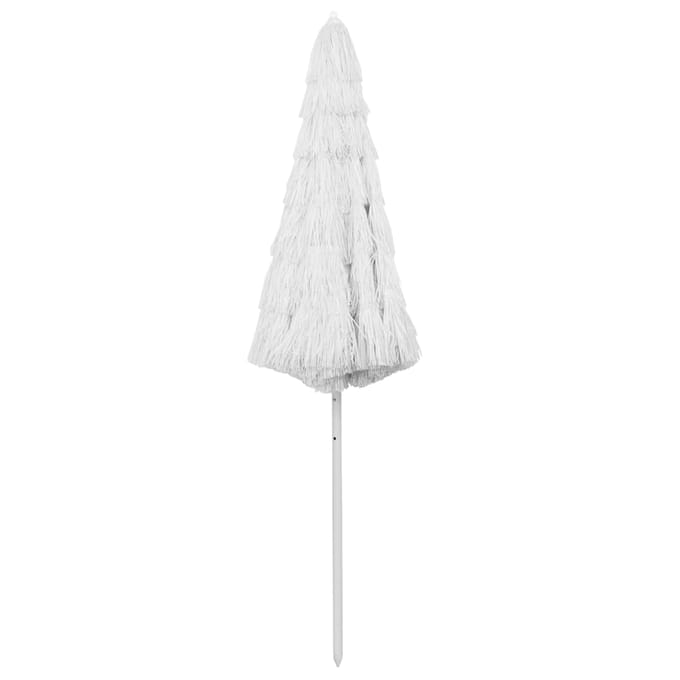 vidaXL - Strandparasol - Hawaï - 300 - cm - wit