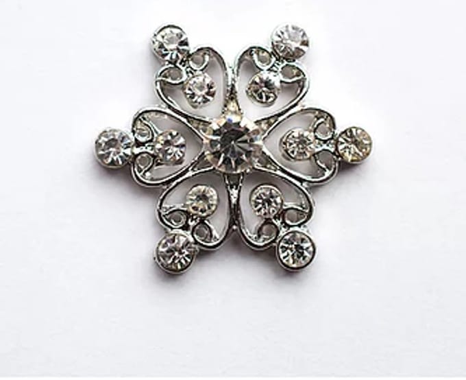 Always & Forever - Heart Cluster Diamante Charms