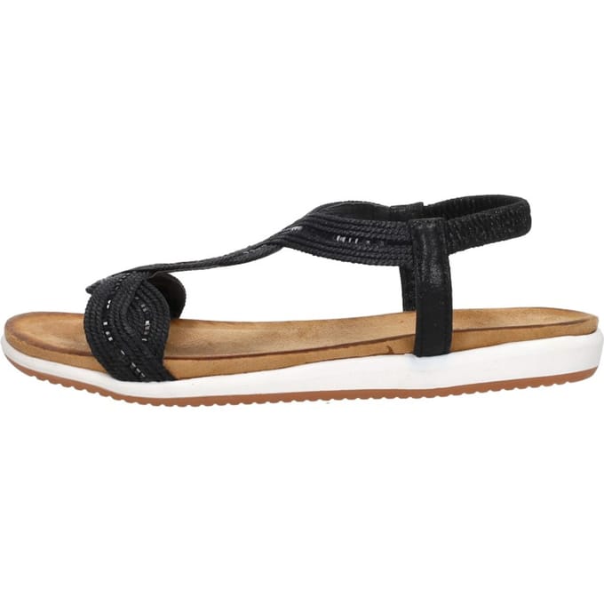 SUB55 Sandalen Plat Sandalen Plat - zwart - Maat 41