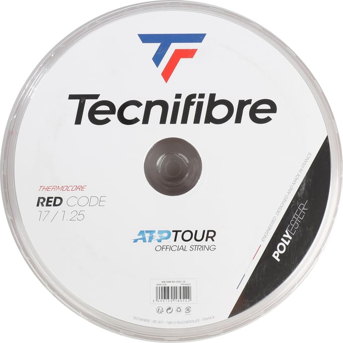 Tecnifibre Pro Redcode 200m Rol Snaren-Rood