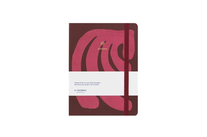 A-Journal - Notitieboek - Collage - Roze