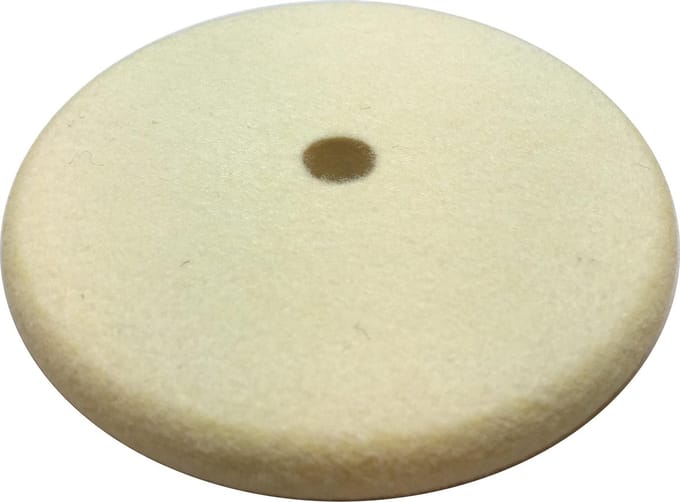 WIVAMAC Viltschijf convex 100 x 12 mm, d 12 mm