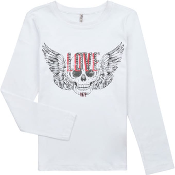 T-Shirt Lange Mouw Only KOGTENNA FIT L/S BOX TOP CS