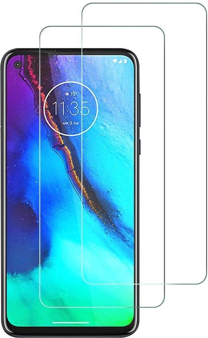 Geschikt Voor: Motorola Moto G Pro 2020 Screen Protector [2-Pack] Tempered Glas Screenprotector