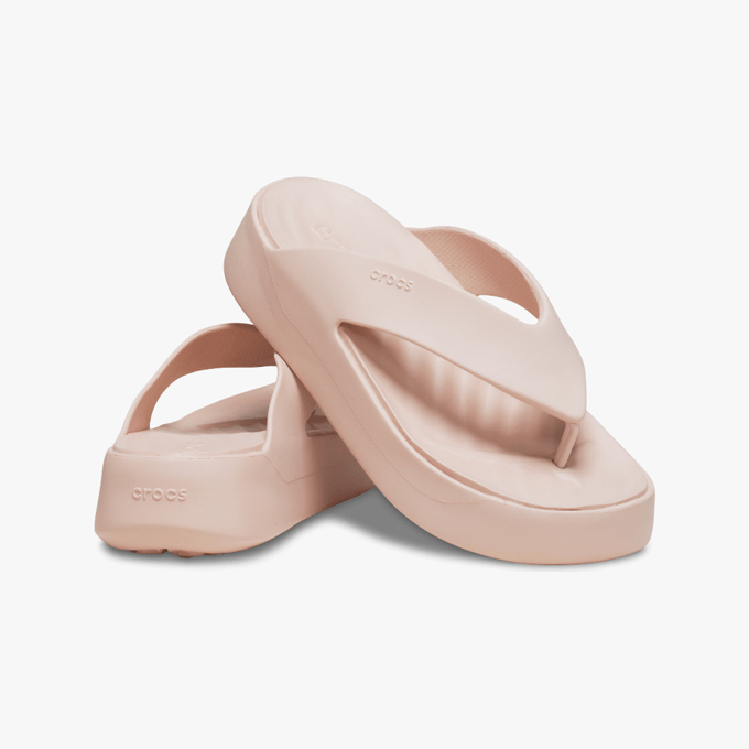 209410-6UR GETAWAY PLATFORM FLIP Dames Teenslippers Quartz