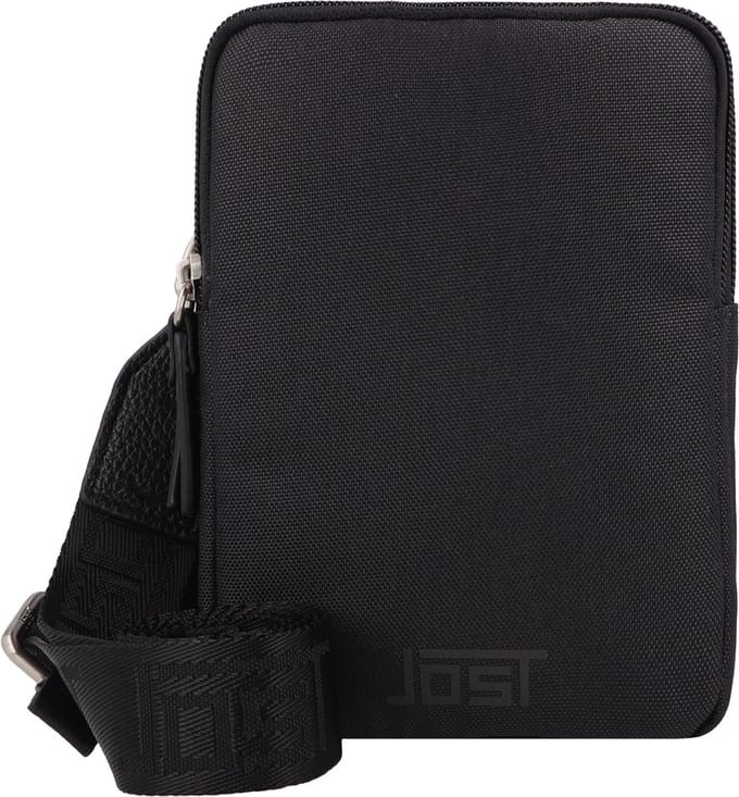 JOST Schoudertas Bergen Pouch Black Zwart