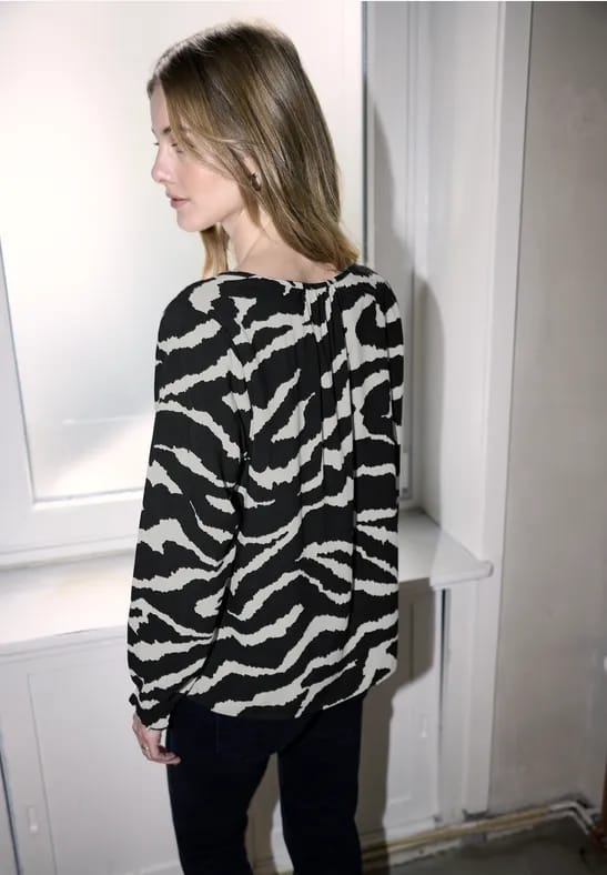 Zebra tuniek met linten