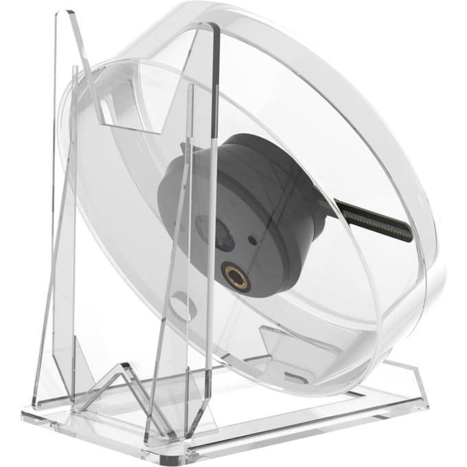 3D Hologram Ventilator 11cm LED Holografische Projector Reclamemachine Draagbaar Desktop NakedEye transparant
