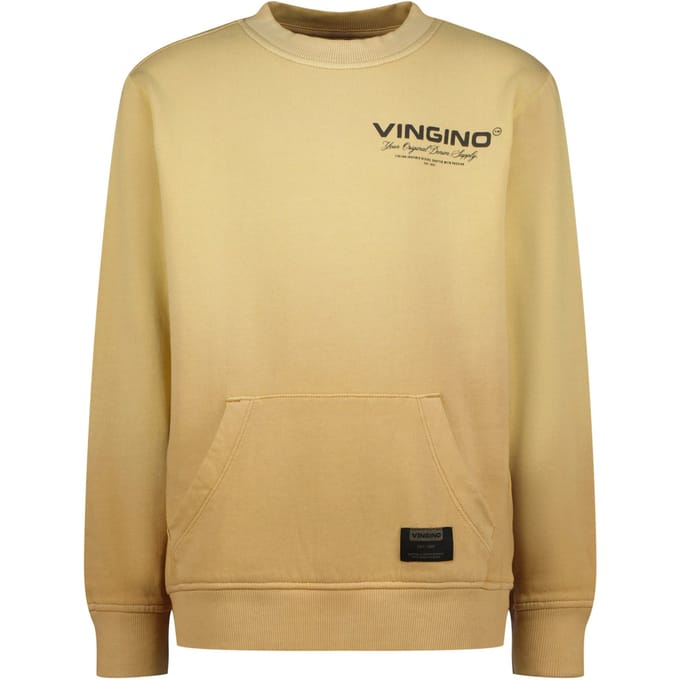 Vingino Boys Nadient Sweater Latte Sand Maat: 14 | Truien Outlet | kids | Beige