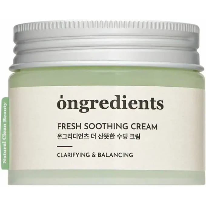 ongredients - Fresh Soothing Cream 50ml