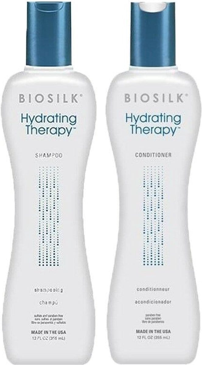 Biosilk Hydrating Therapy Shampoo 355ml + Conditioner 355ml